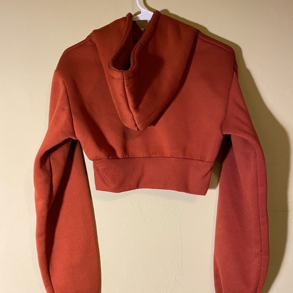 New Very plush lux cinnamon cropped hoody. XS. - Picture 4 of 4